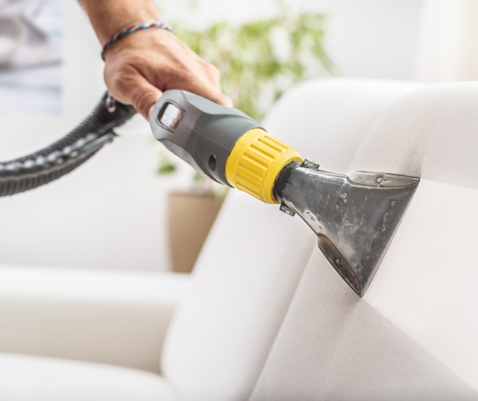 تنظيف كنب الابيض